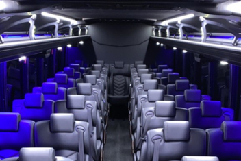 Santa Rosa Charter Bus Interior