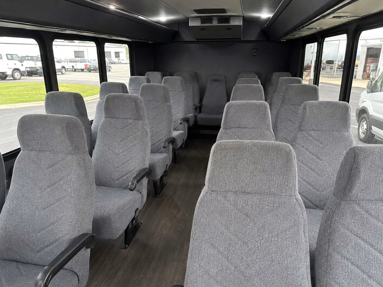 15 passenger minibus inside