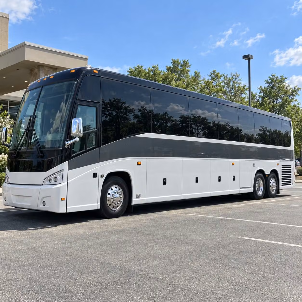 charter buses for large santa rosa prom groups heading to the same venue