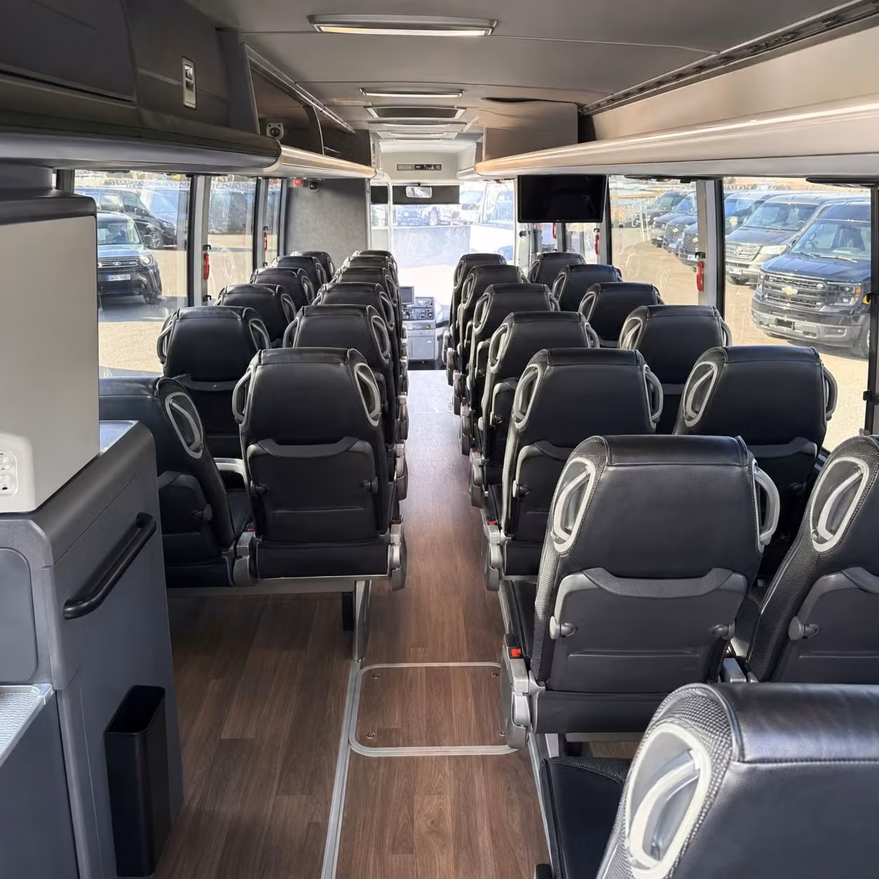 santa rosa charter bus interior gallery