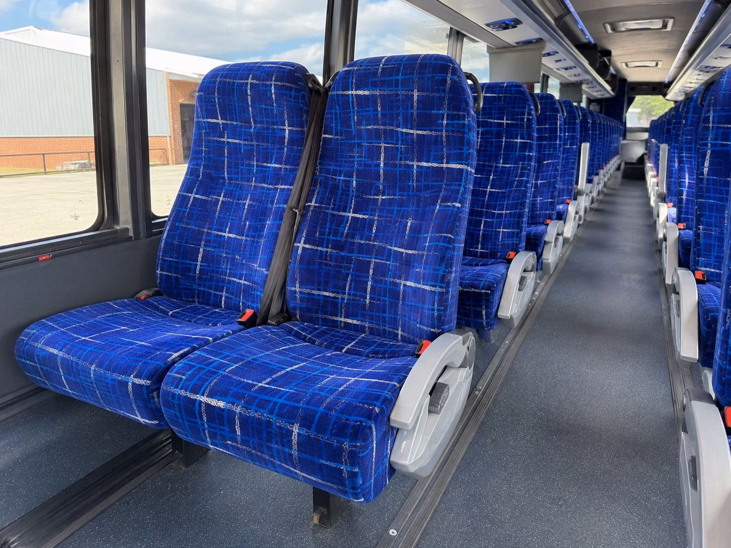 santa rosa charter bus interior