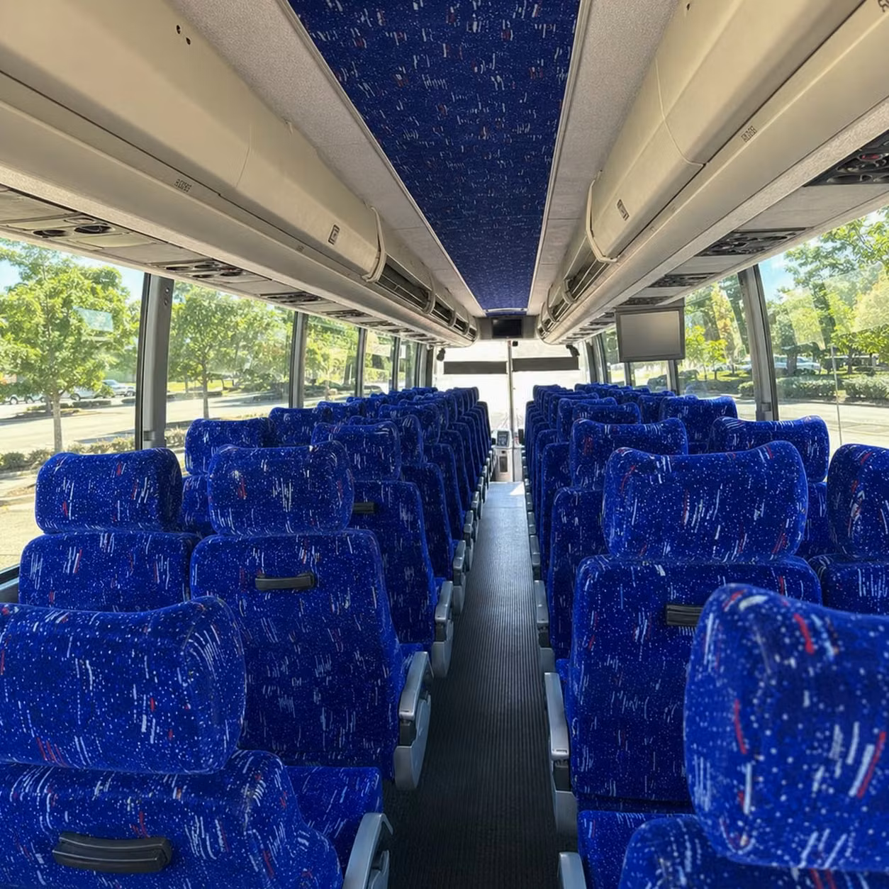 santa rosa charter bus rental inside