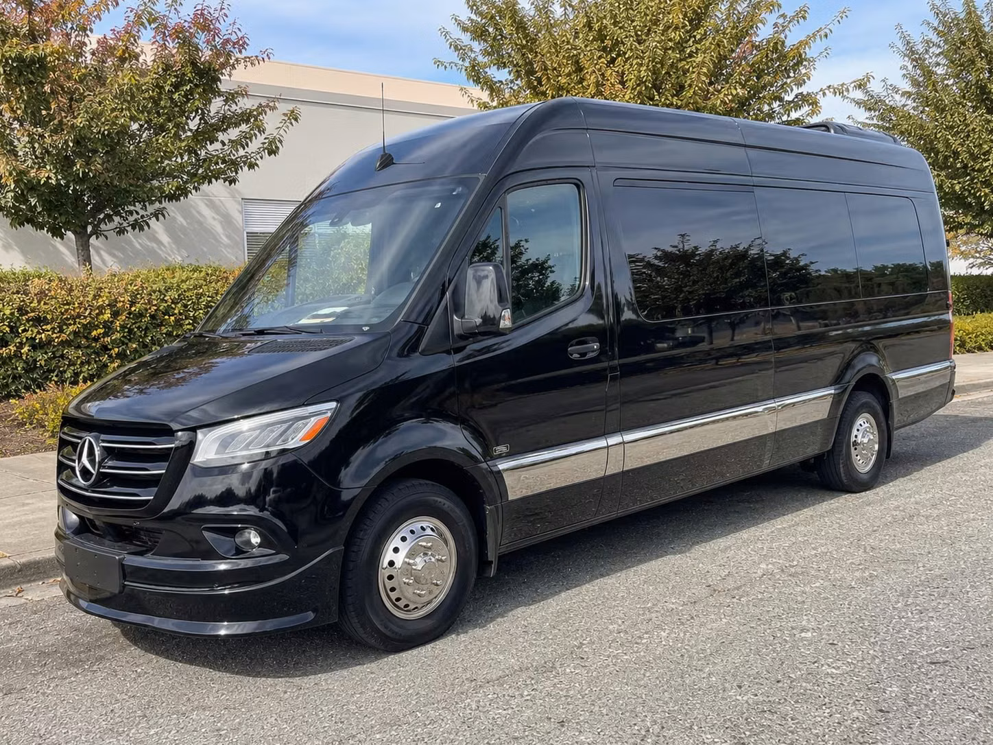 sprinter van with driver